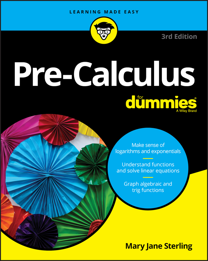 Pre-calculus for dummies Ebook